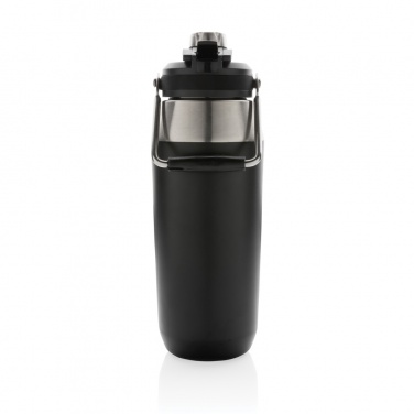 Logo trade business gift photo of: Vacuum stainless steel dual function lid bottle 1L