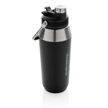 Logotrade promotional product image of: Vacuum stainless steel dual function lid bottle 1L