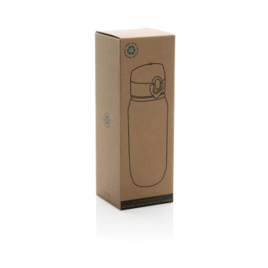 Logo trade promotional gifts picture of: Yide RCS Recycled PET leakproof lockable waterbottle 600ml