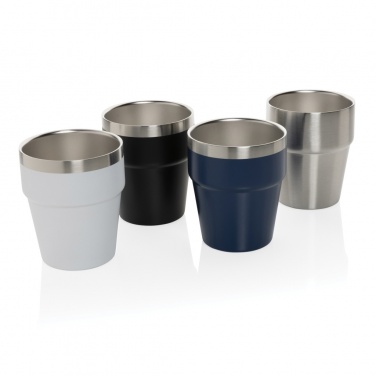 Logo trade promotional merchandise picture of: Clark RCS double wall coffee cup 300ML
