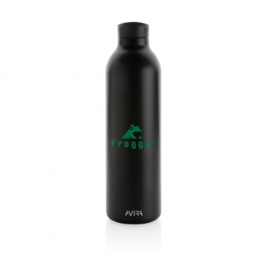 Logo trade corporate gifts image of: Avira Avior RCS Re-steel bottle 1L