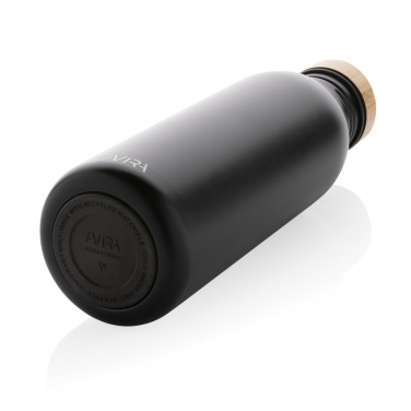 Logo trade promotional item photo of: Avira Alcor RCS Re-steel single wall water bottle 600 ML