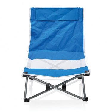 Logo trade promotional items image of: Foldable beach chair in pouch