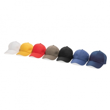 Logotrade promotional merchandise picture of: Impact 6 panel 280gr Recycled cotton cap with AWARE™ tracer