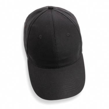 Logo trade advertising products image of: Impact 6 panel 190gr Recycled cotton cap with AWARE™ tracer