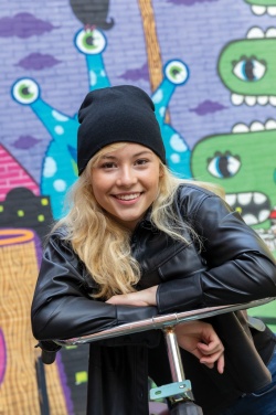 Logo trade promotional giveaways picture of: Impact AWARE™ classic beanie with Polylana®