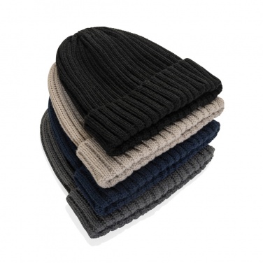 Logotrade promotional giveaway picture of: Kennedi AWARE™ Polylana® beanie with large rib