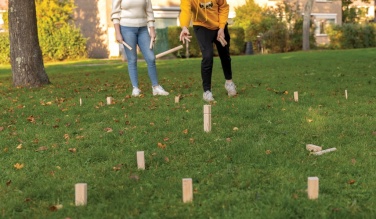 Logo trade promotional gifts picture of: Wooden kubb set