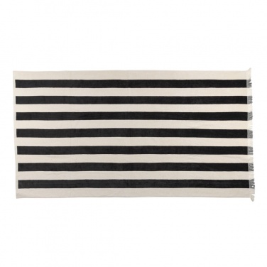 Logo trade promotional gifts image of: Ukiyo Yukari AWARE™ XL deluxe beach towel 100x180cm