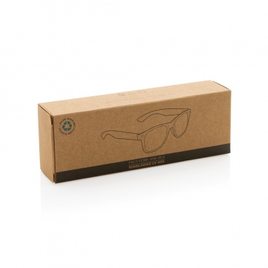 Logotrade promotional product image of: GRS recycled PC plastic sunglasses with cork