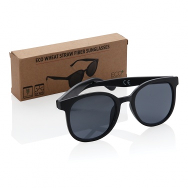 Logo trade promotional merchandise picture of: Wheat straw fibre sunglasses