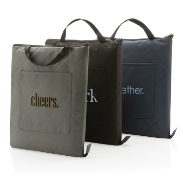 Logo trade promotional gifts picture of: Impact Aware™ RPET foldable quilted picnic blanket