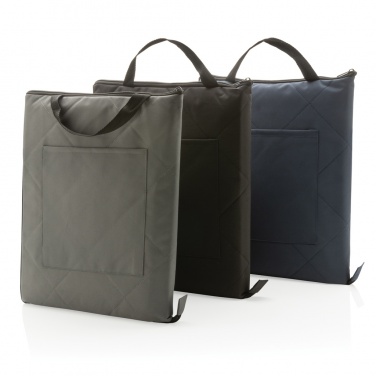 Logo trade promotional merchandise image of: Impact Aware™ RPET foldable quilted picnic blanket