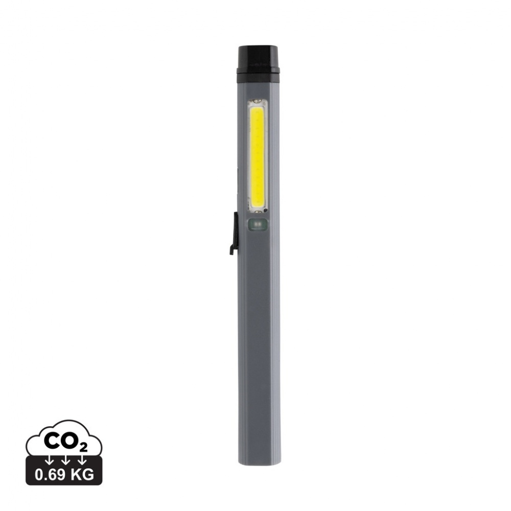 Logotrade promotional merchandise picture of: Gear X RCS recycled plastic USB rechargeable pen light