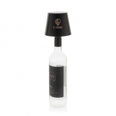 Logo trade promotional item photo of: BottleGlow RCS recycled plastic bottle lamp