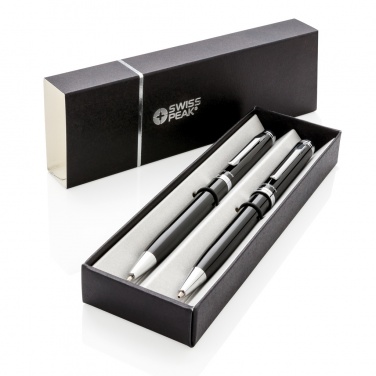 Logo trade promotional giveaways picture of: Luzern pen set