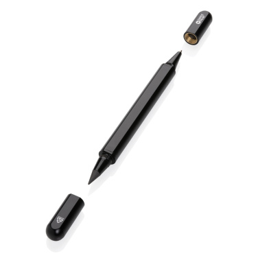Logo trade promotional products picture of: Swiss Peak Storm RCS recycled aluminum dual tip pen