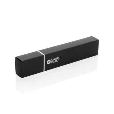 Logo trade promotional giveaway photo of: Swiss Peak Storm RCS recycled aluminum dual tip pen