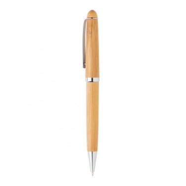 Logo trade promotional items picture of: Bamboo pen in box
