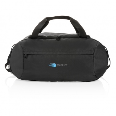 Logotrade advertising products photo of: Impact AWARE™ RPET modern sports duffel