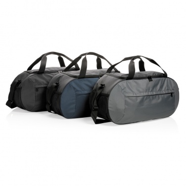 Logo trade promotional merchandise picture of: Impact AWARE™ RPET modern sports duffel