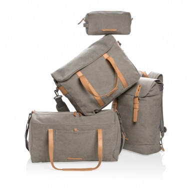 Logotrade promotional giveaways photo of: Canvas laptop bag PVC free