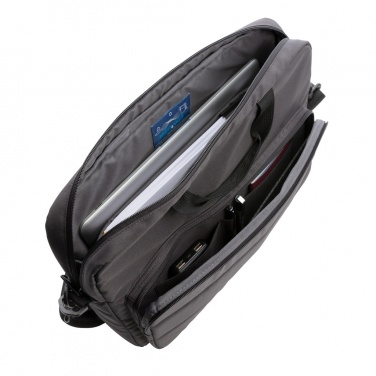 Logo trade promotional giveaways picture of: Impact AWARE™ RPET 15.6" laptop bag