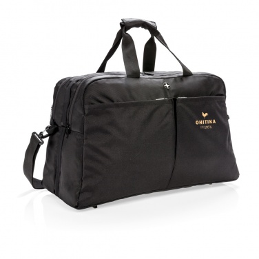 Logotrade corporate gift picture of: Swiss Peak RFID duffle with suitcase opening