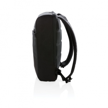 Logo trade promotional gifts picture of: Swiss Peak 15" anti-theft RFID & USB backpack PVC free