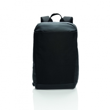 Logo trade promotional merchandise photo of: Madrid anti-theft RFID USB laptop backpack PVC free