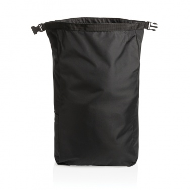 Logo trade promotional giveaways picture of: Impact AWARE™ RPET lightweight rolltop backpack