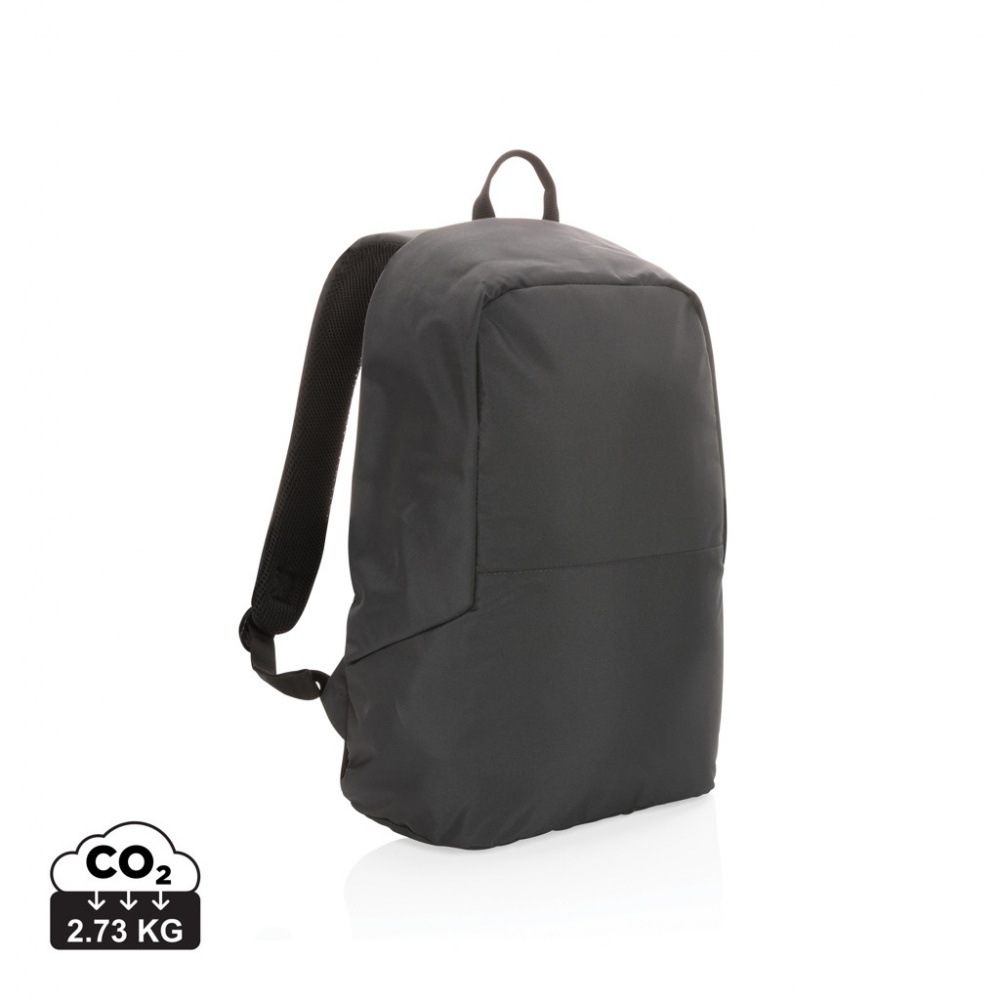 Logo trade business gift photo of: Impact AWARE™ RPET anti-theft backpack
