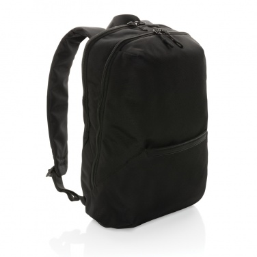 Logo trade promotional gifts image of: Impact AWARE™ 1200D 15.6'' modern laptop backpack