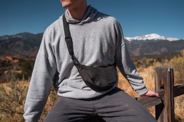 Logotrade corporate gift image of: Crescent AWARE™ RPET half moon sling bag