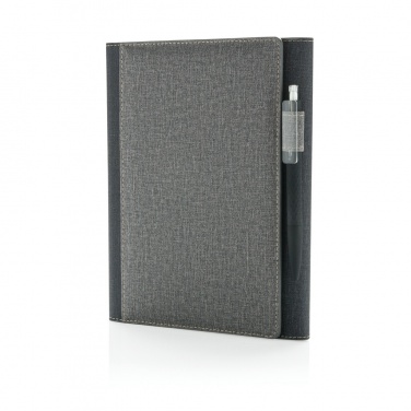 Logo trade promotional merchandise picture of: A5 Deluxe design notebook cover