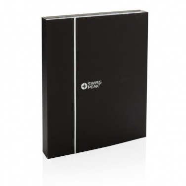Logo trade promotional products image of: Refillable notebook and pen set