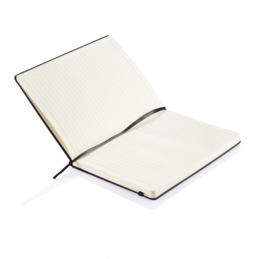 Logotrade promotional item picture of: Deluxe hardcover PU A5 notebook