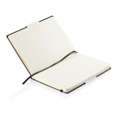 Logotrade promotional gift picture of: Deluxe hardcover A5 notebook