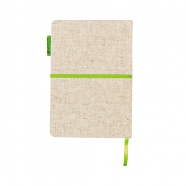 Logotrade promotional merchandise picture of: A5 jute notebook