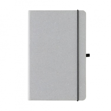 Logo trade corporate gift photo of: Recycled leather hardcover notebook A5