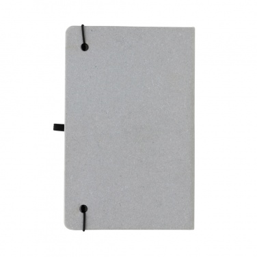 Logotrade advertising products photo of: Recycled leather hardcover notebook A5