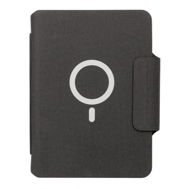 Logo trade promotional products picture of: Artic Magnetic 10W wireless charging A5 notebook