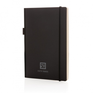 Logotrade promotional giveaways photo of: A5 deluxe kraft hardcover notebook