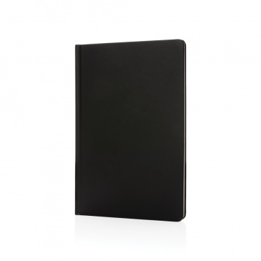 Logo trade business gifts image of: A5 Impact stone paper hardcover notebook