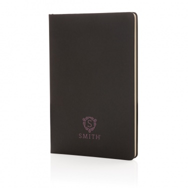 Logo trade corporate gifts image of: A5 hardcover notebook