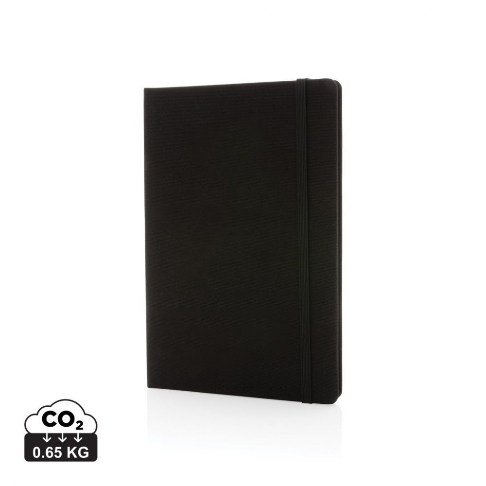 Logotrade promotional item image of: GRS certified RPET A5 notebook