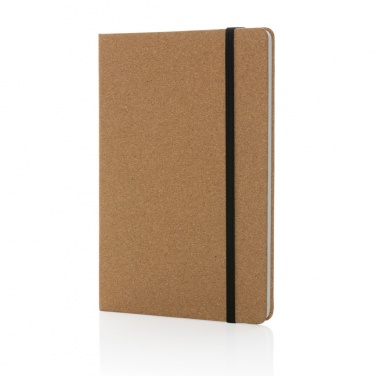 Logotrade promotional item picture of: Stoneleaf A5 cork and stonepaper notebook