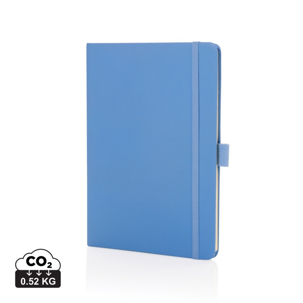 Logo trade promotional gifts image of: Sam A5 RCS certified bonded leather classic notebook