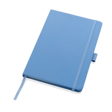 Logo trade promotional product photo of: Sam A5 RCS certified bonded leather classic notebook