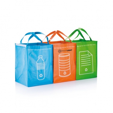 Logotrade business gift image of: 3pcs recycle waste bags